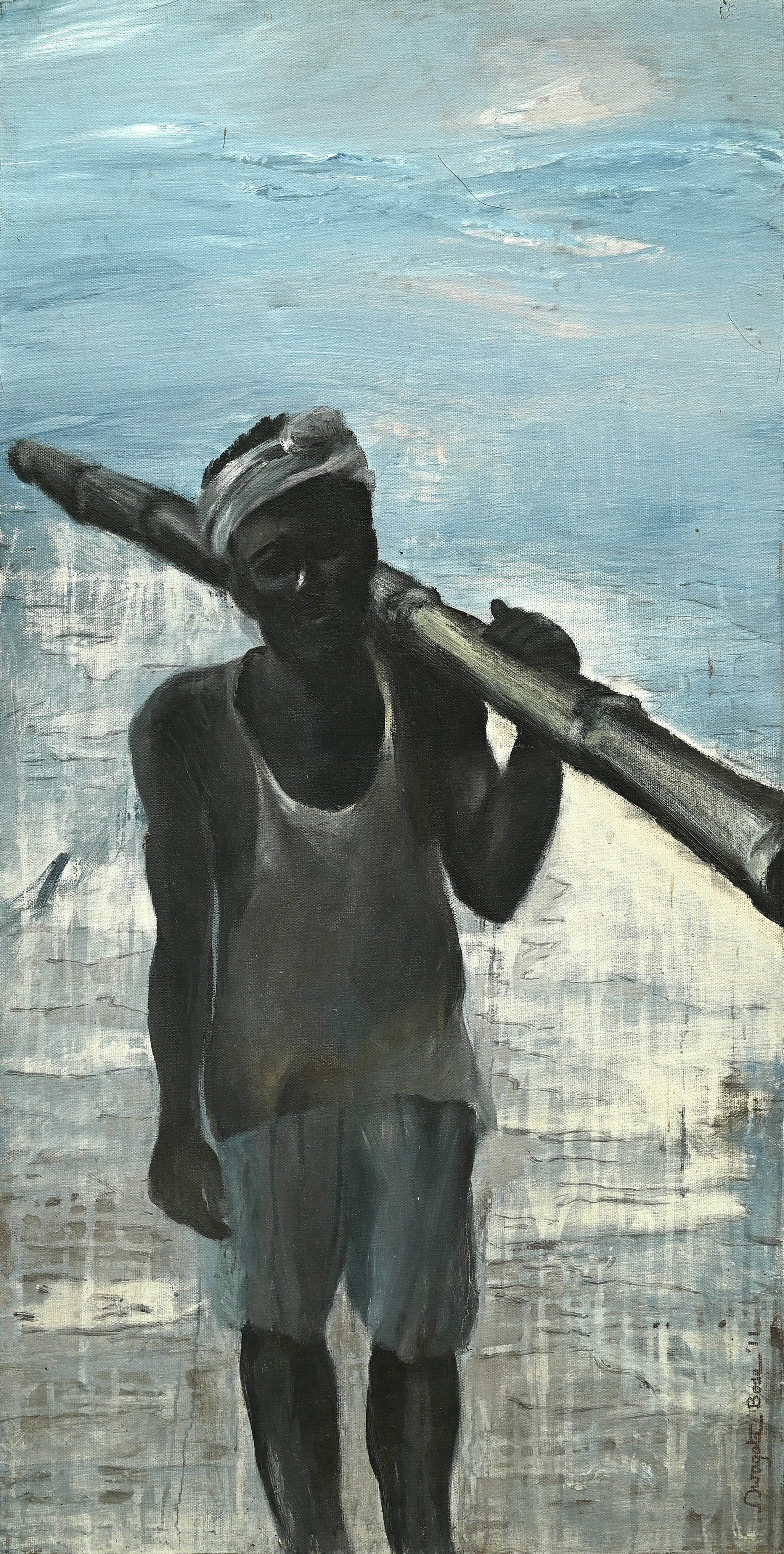 Portrait painting by Swagata Bose