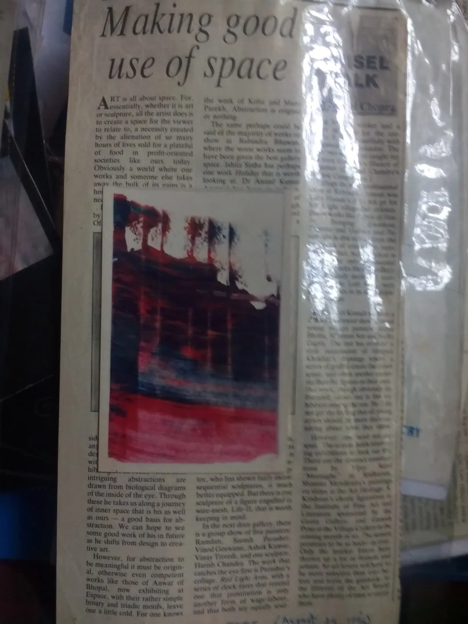Press clipping or catalogue feature 15