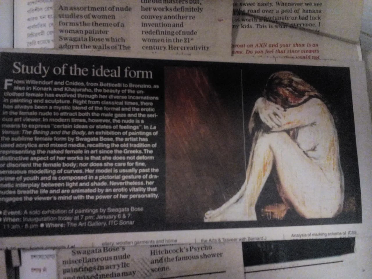 Press clipping or catalogue feature 18