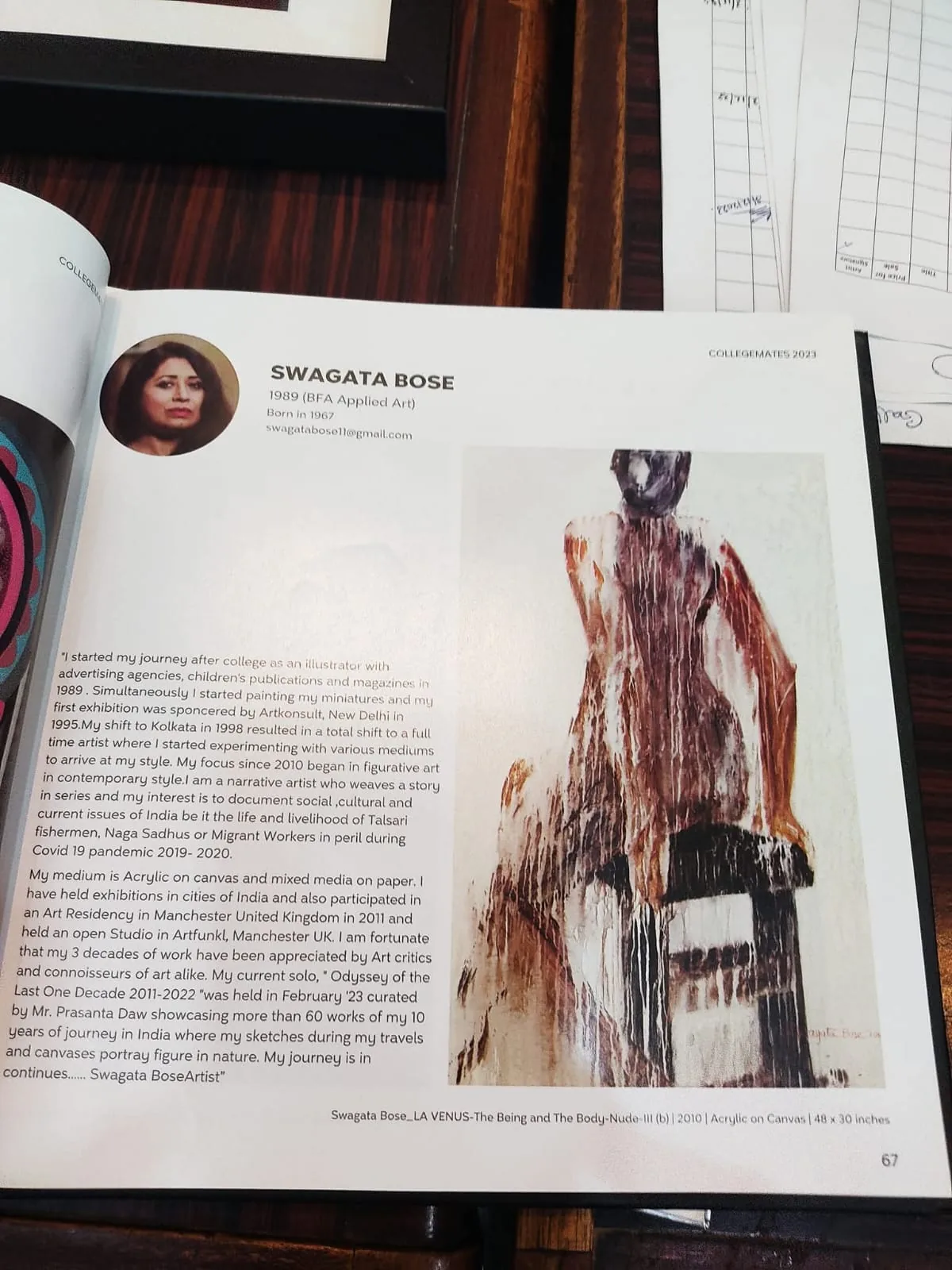 Press clipping or catalogue feature 31